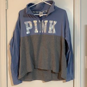 Cropped Pink Victoria Secret sweater